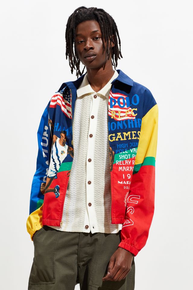 Ralph lauren bayport graphic on sale windbreaker