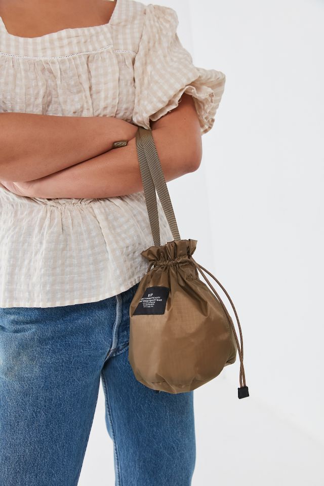 BAGSINPROGRESS Mini Drawstring Bucket Bag #4