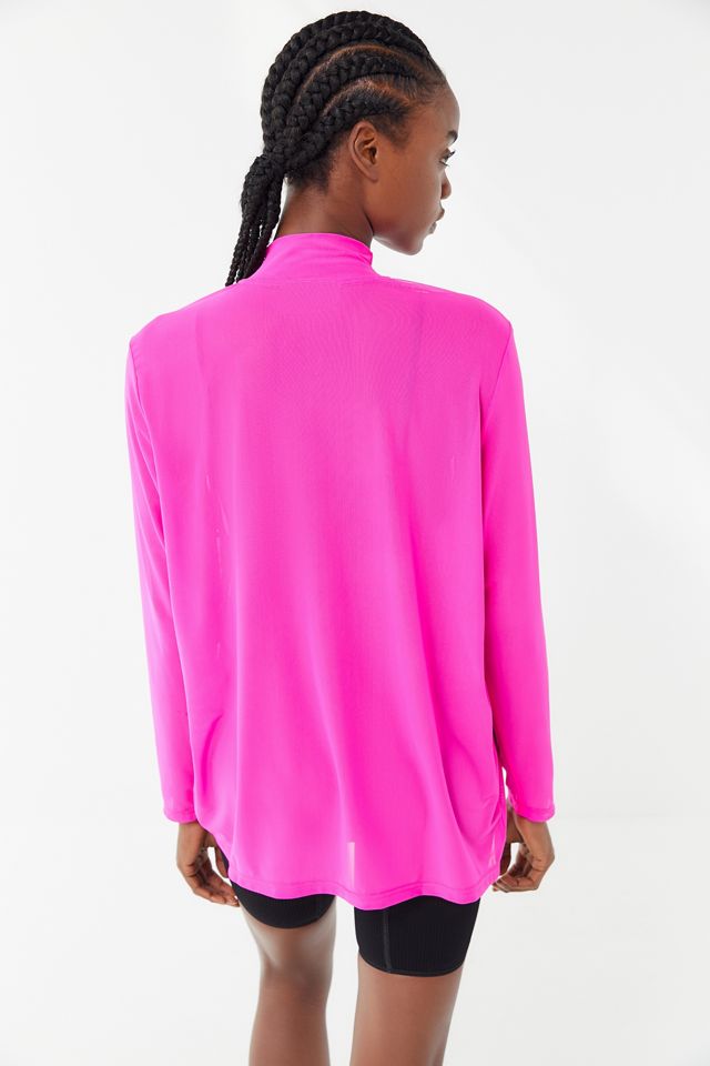 FILA UO Exclusive Mesh Mock Neck Tunic Tee #2