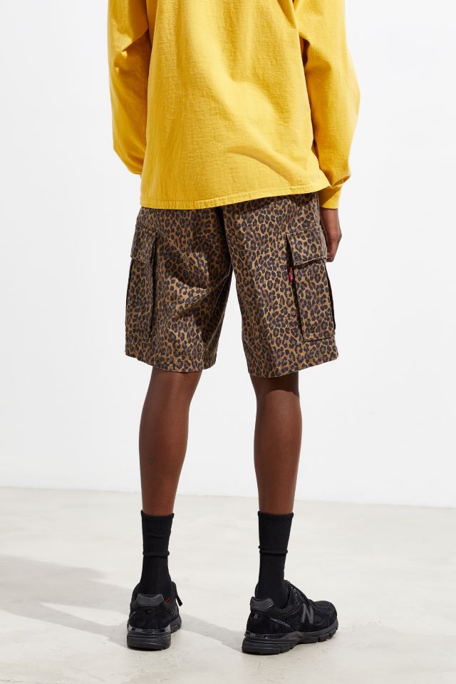 Levi’s Hi-Ball Leopard Print Cargo Short #3