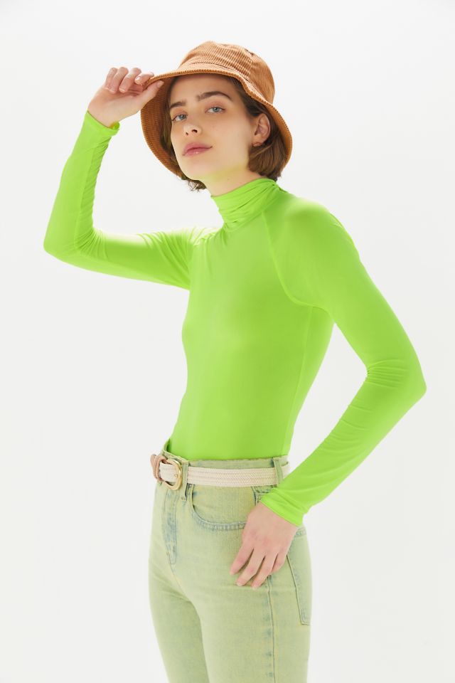 Project Social T Shiny Turtleneck Top #3