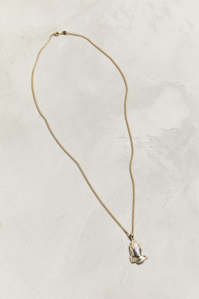 Collier mains en or Serge DeNimes #1