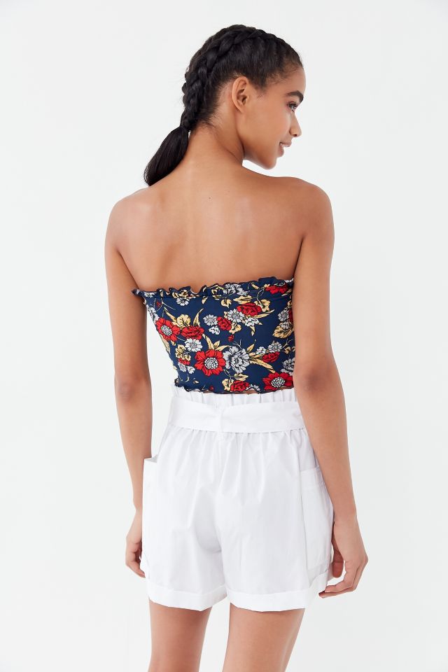 UO Josie Belted Paperbag Short #1