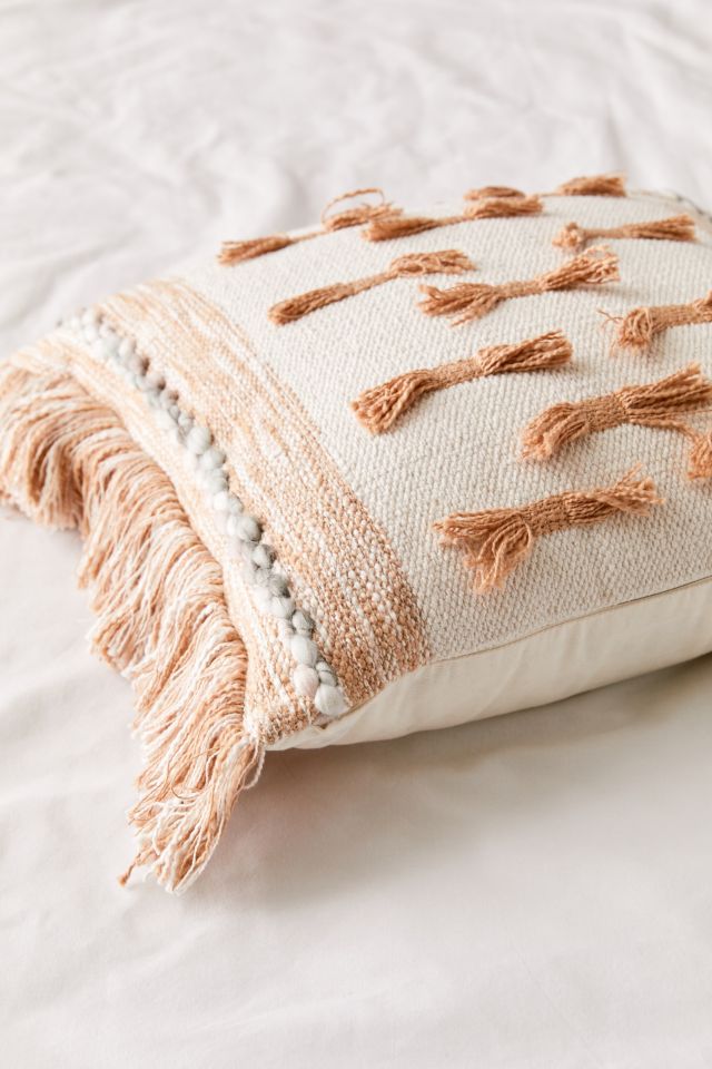 Lina Textured Throw Pillow #1