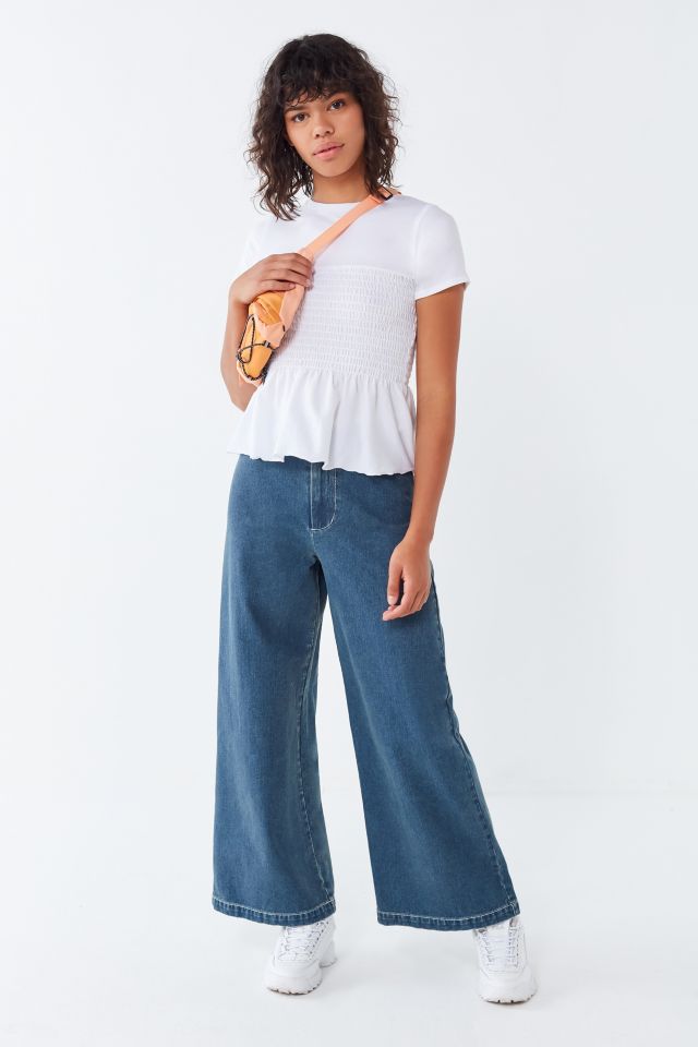 Truly Madly Deeply Smocked Peplum Tee #2