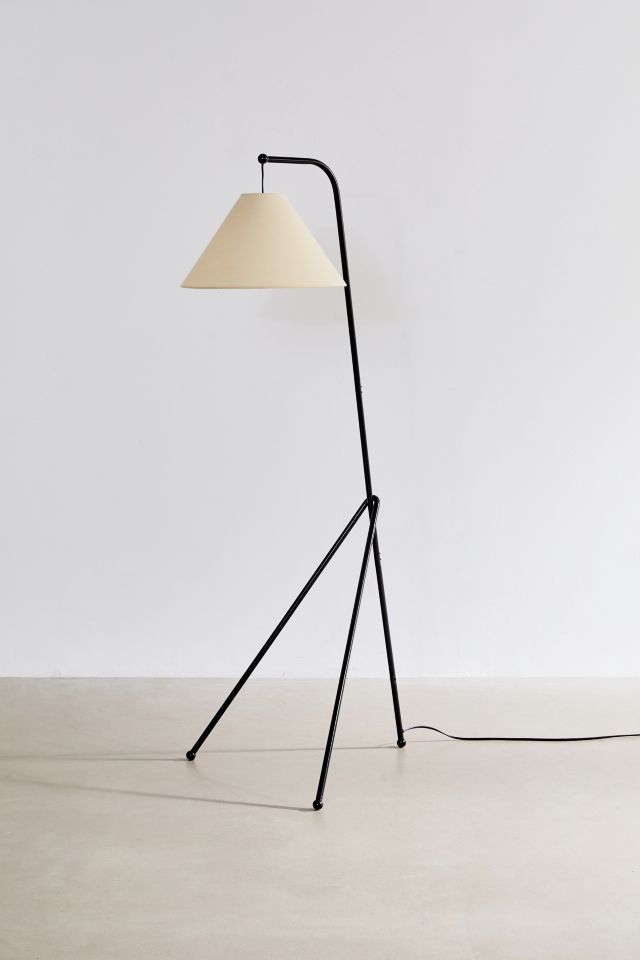 Ingrid Blackened Steel Floor Lamp #2