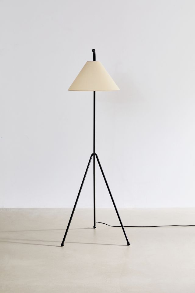 Ingrid Blackened Steel Floor Lamp #3