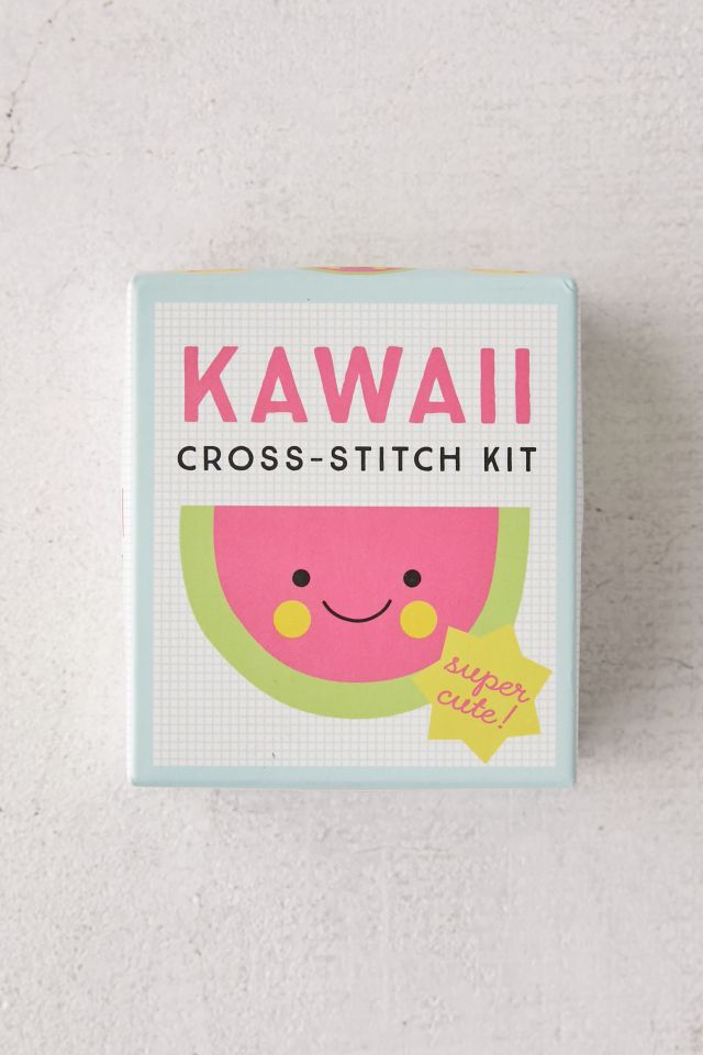 Kawaii Cross-Stitch Kit: Super Cute!