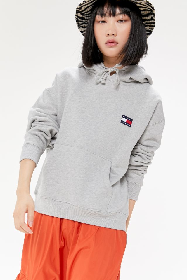 Tommy Jeans Logo Badge Hoodie Sweatshirt