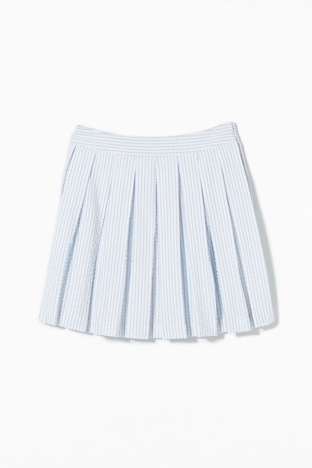 UO Love Match Striped Pleated Mini Skirt #4