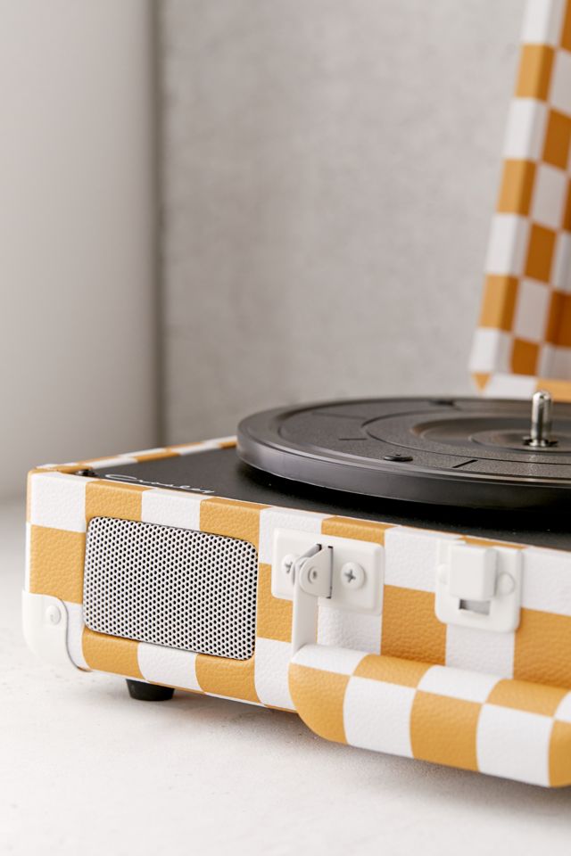 Crosley UO Exclusive Checkerboard Cruiser Bluetooth Record Player 