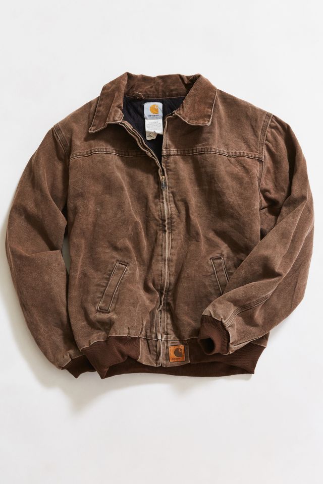 Vintage Carhartt Brown Work Jacket #1