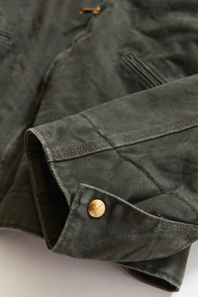 Vintage Carhartt Dark Green Work Jacket #2