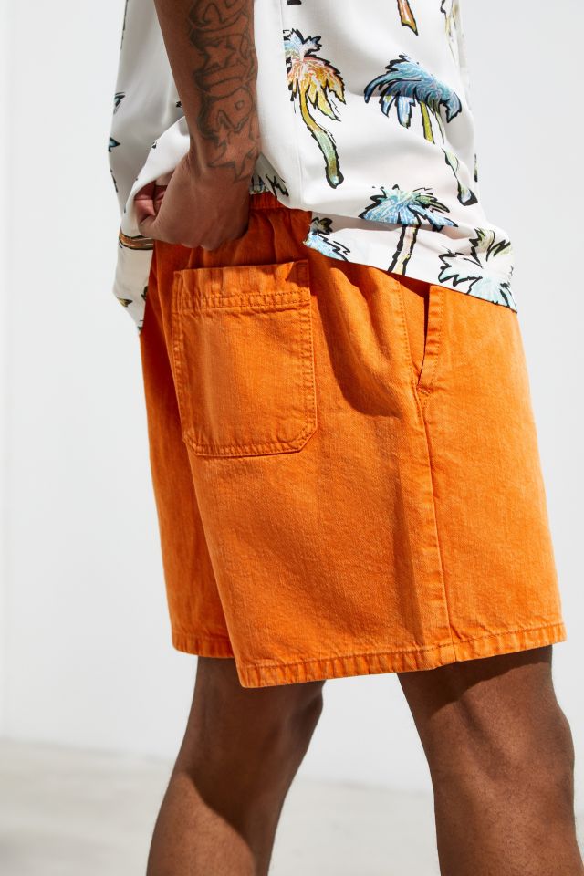 Short de volley à enfiler en denim BDG #4