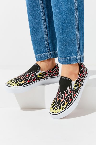 Vans mash 2024 up flames