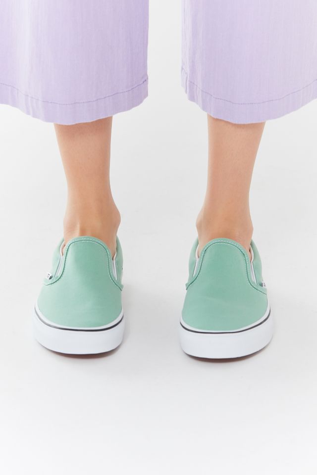 Vans Neptune Green Slip On Sneaker