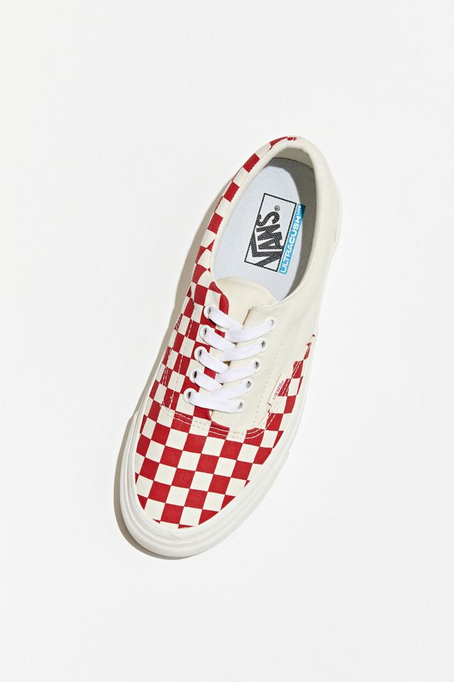 HOT Era Red Checkered Vans Checkered Vans Red Vans Urban