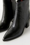 frye flynn leather bootie