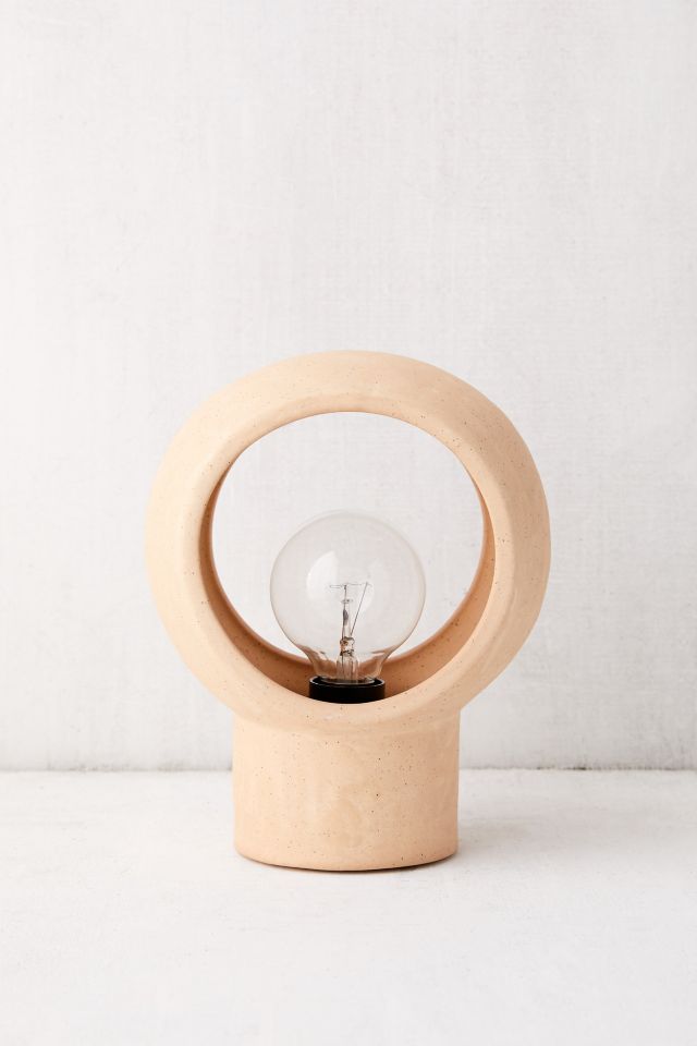 Carissa Textured Ceramic Table Lamp #1