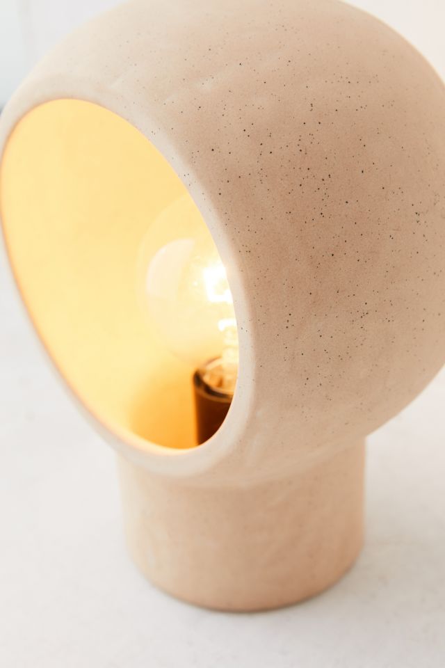 Carissa Textured Ceramic Table Lamp #3