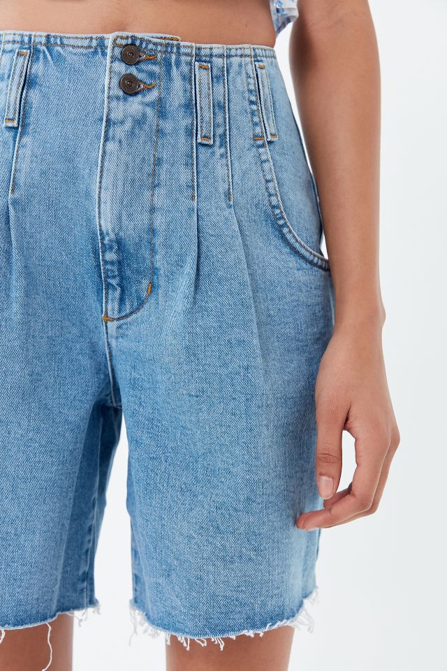 Bermuda en denim plissé BDG #2