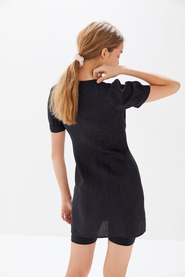 Urban Renewal Remnants Menswear Pinstripe Mini Dress #4