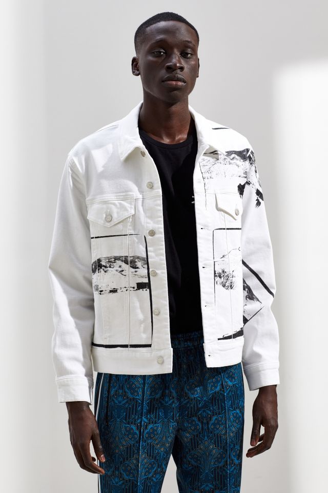 Blouson de camionneur en denim Modern Landscape Calvin Klein X Andy Warhol #1