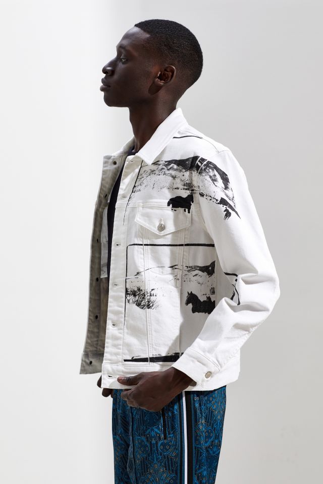 Blouson de camionneur en denim Modern Landscape Calvin Klein X Andy Warhol #2