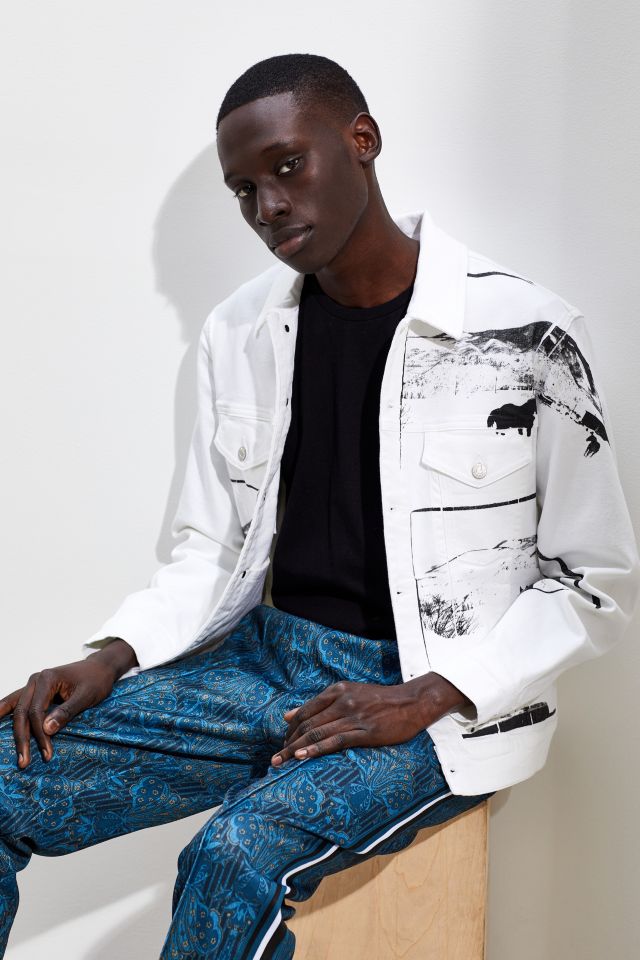 Blouson de camionneur en denim Modern Landscape Calvin Klein X Andy Warhol #4