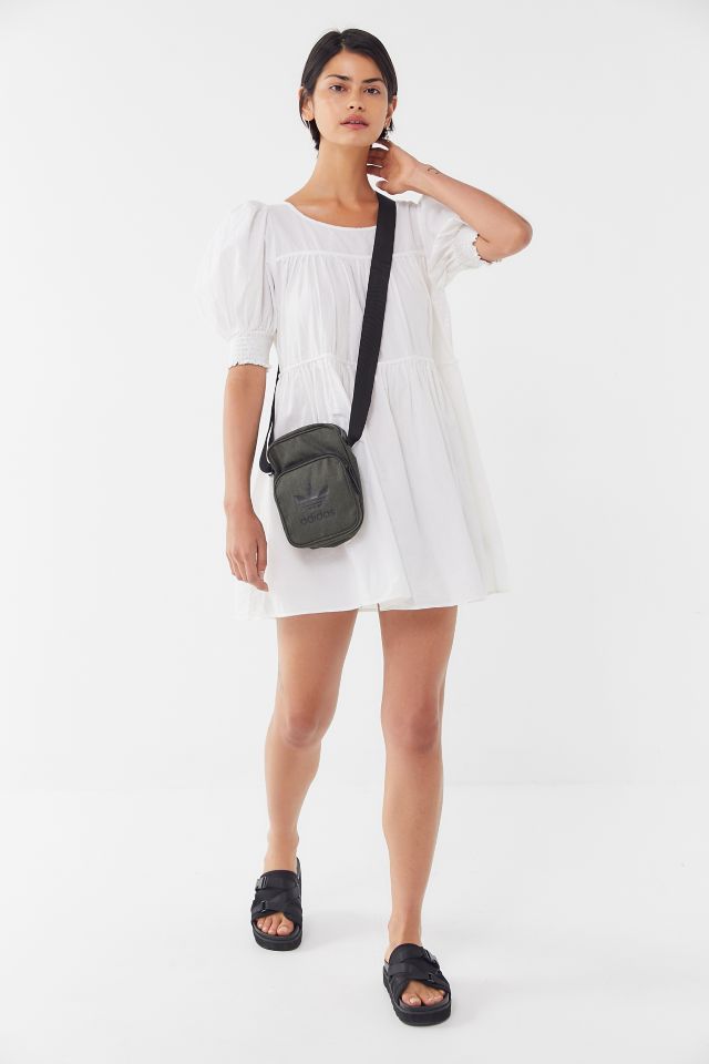 UO Tie-Back Babydoll Mini Dress #3