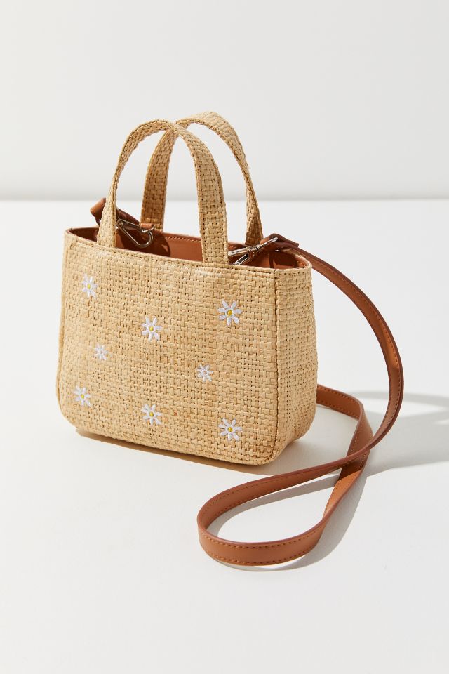 Straw Mini Tote Bag