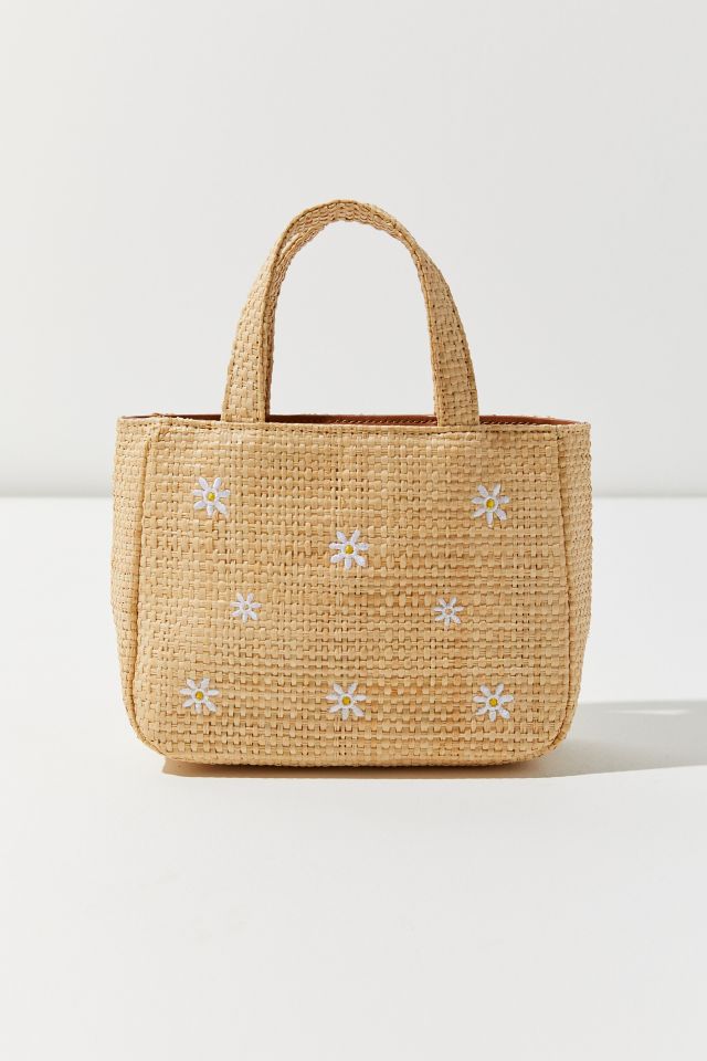 Straw Mini Tote Bag #2