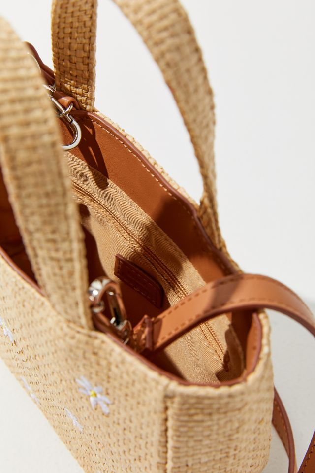 Straw Mini Tote Bag #3