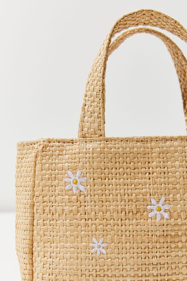 Straw Mini Tote Bag #4