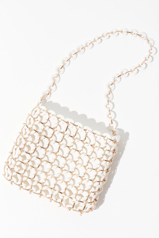 Natalie Beaded Shoulder Bag