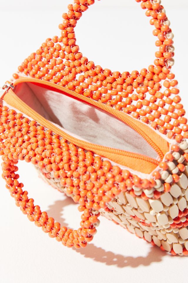 Maddie Wooden Beaded Handbag #2