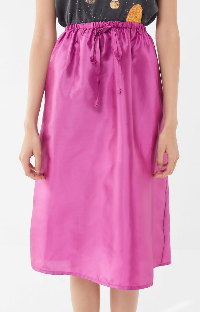 UO Austen Drawstring Midi Skirt #4