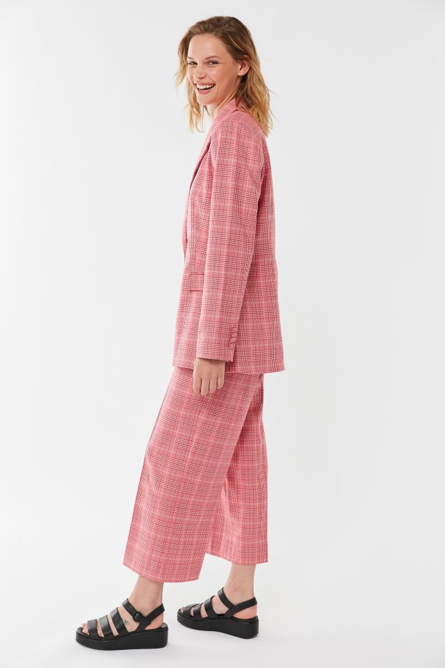 Just Female Maxime Plaid Blazer #1