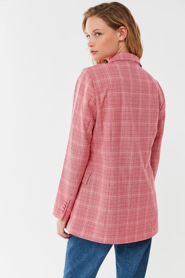 Just Female Maxime Plaid Blazer #2