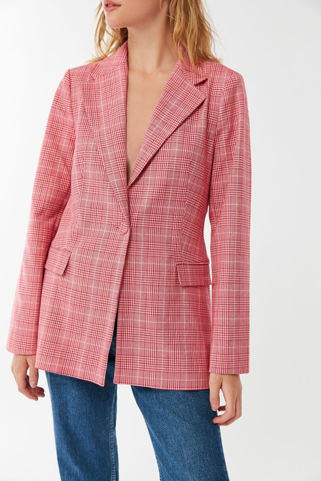 Just Female Maxime Plaid Blazer #3