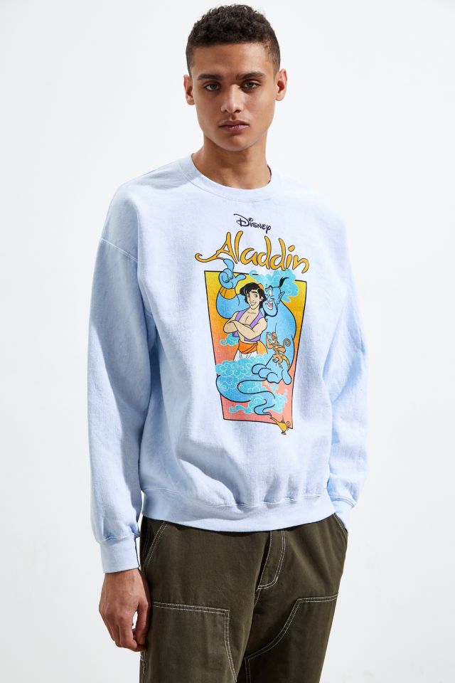 Aladdin Washed Crew Neck Sweatshirt  #1