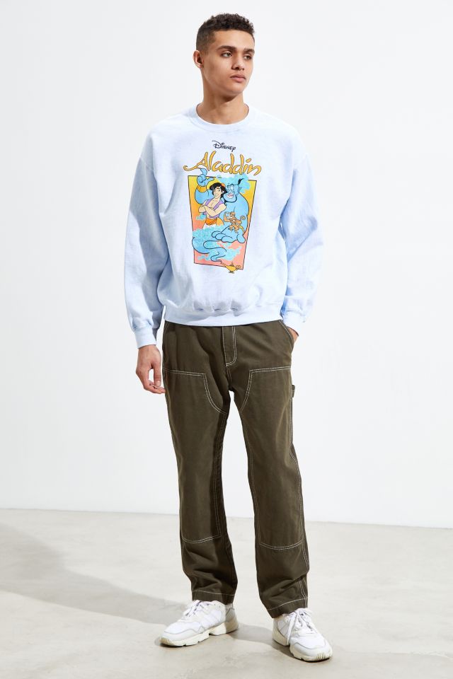 Aladdin Washed Crew Neck Sweatshirt  #5
