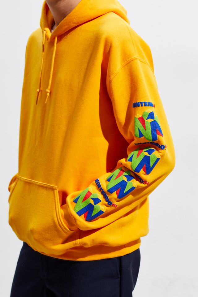 Nintendo 64 Logo Hoodie Sweatshirt | Urban Outfitters