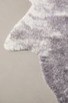 Shaped Faux Animal Hide Rug
