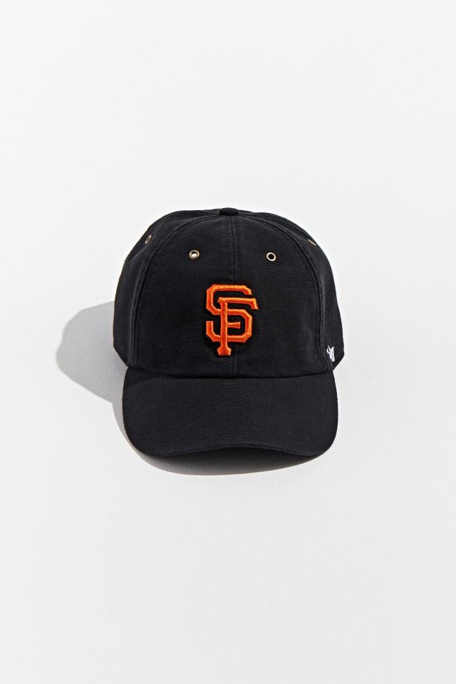 Men's San Francisco Giants Carhartt x '47 Black Captain Snapback Adjustable  Hat