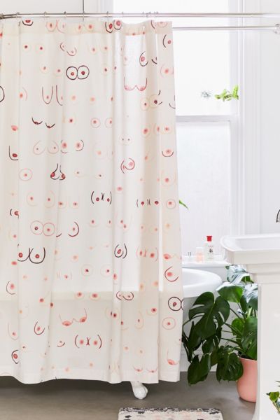 shower curtain urban