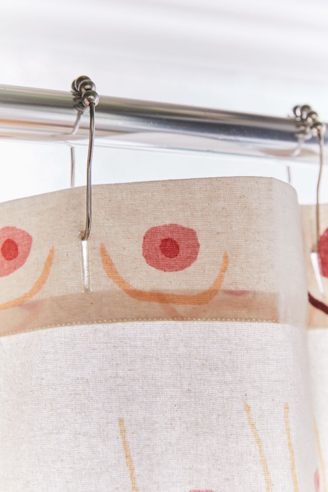 Allover Boobs Shower Curtain #2