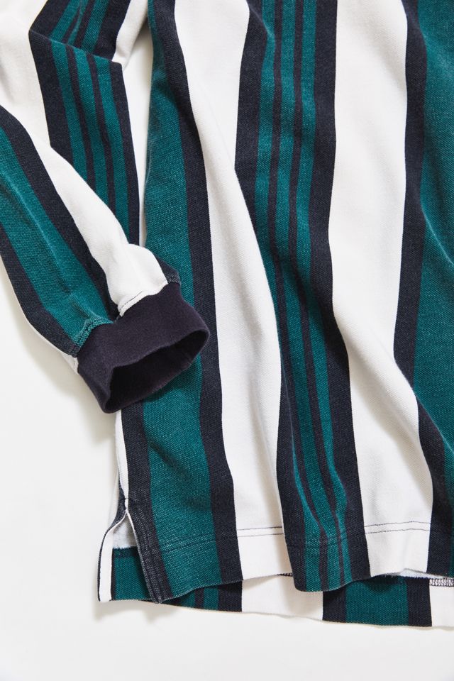 Vintage County Seat Vertical Striped Rugby Shirt  #2