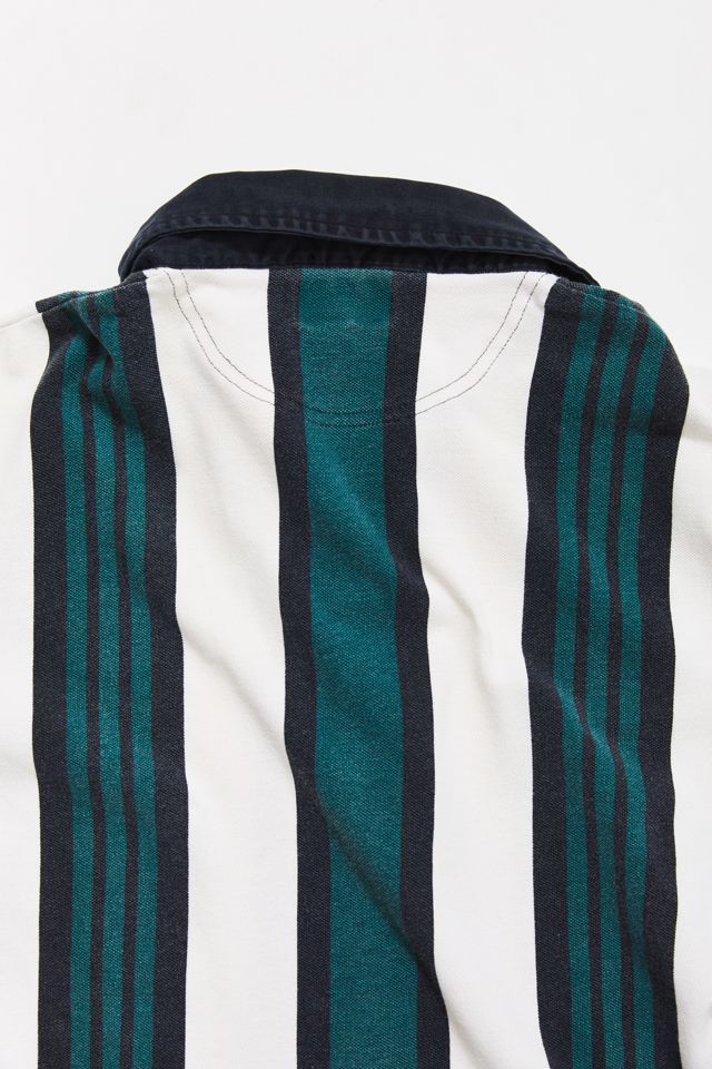 Vintage County Seat Vertical Striped Rugby Shirt  #3