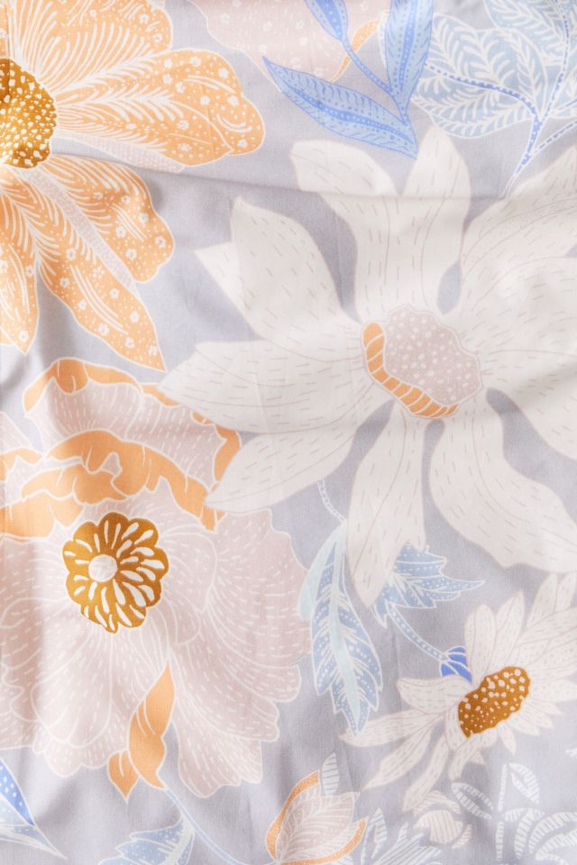 Bali Sketched Floral Duvet Cover #4